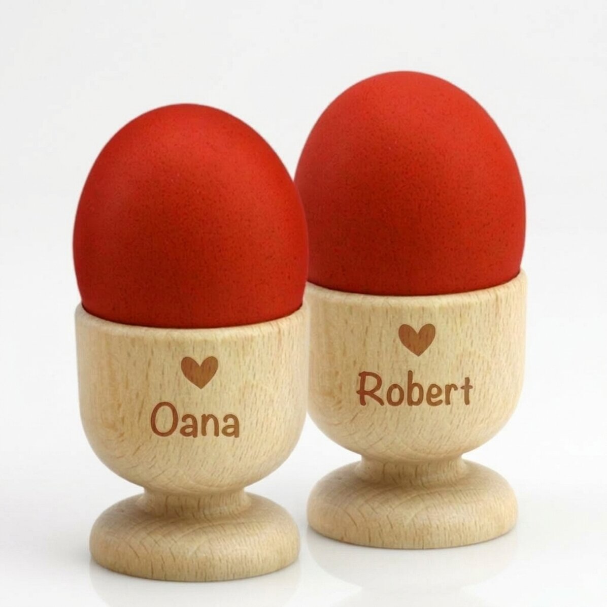 Hueveros personalizados con nombre - Love