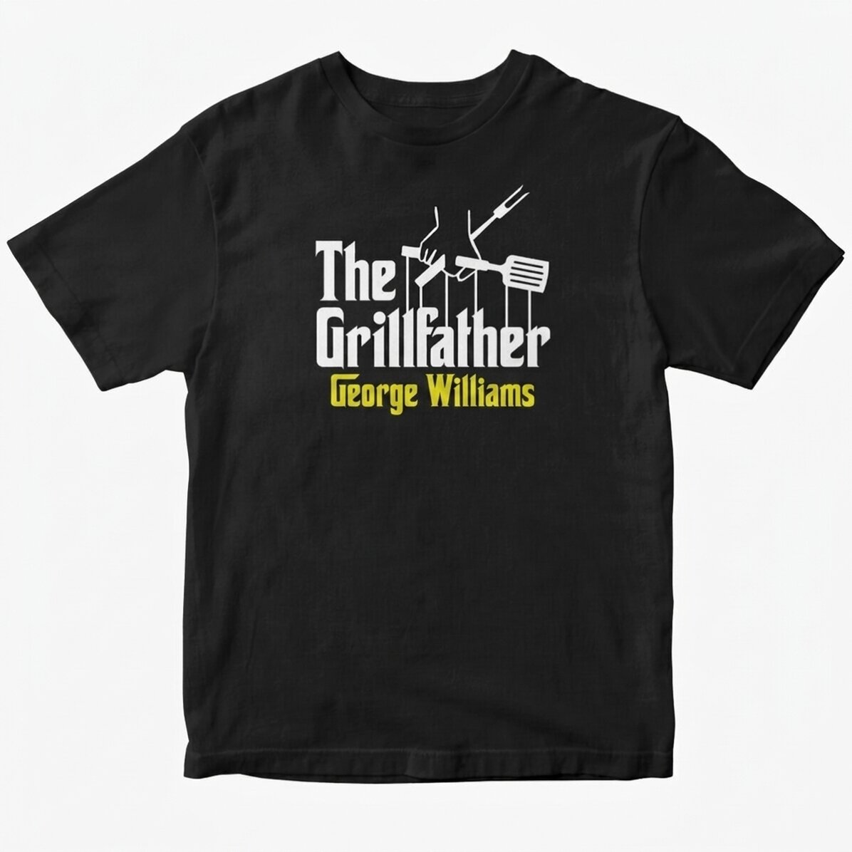 Camiseta de algodón personalizada con texto - The grillfather