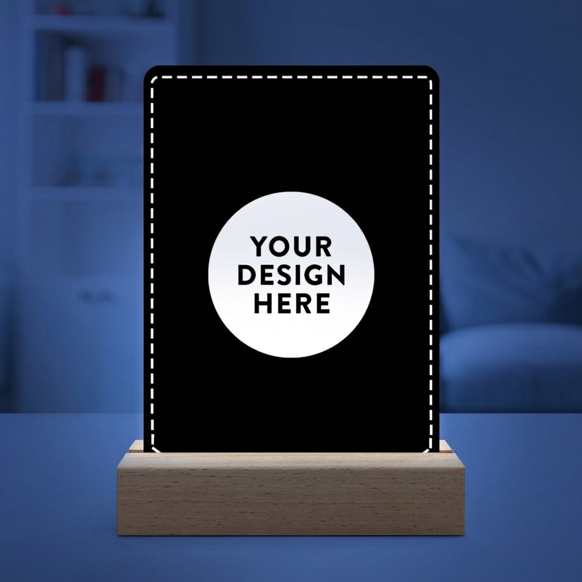 Lámpara LED de noche personalizada con tu diseño