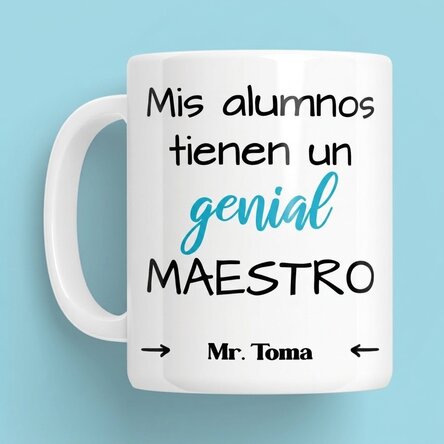 Taza personalizada con mensaje - Awesome