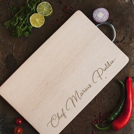Tabla de cortar personalizada - Firma