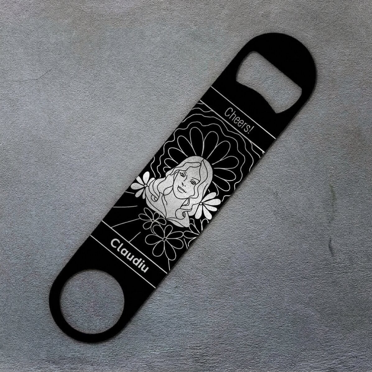 Abrebotellas personalizado con texto: el signo de Virgo