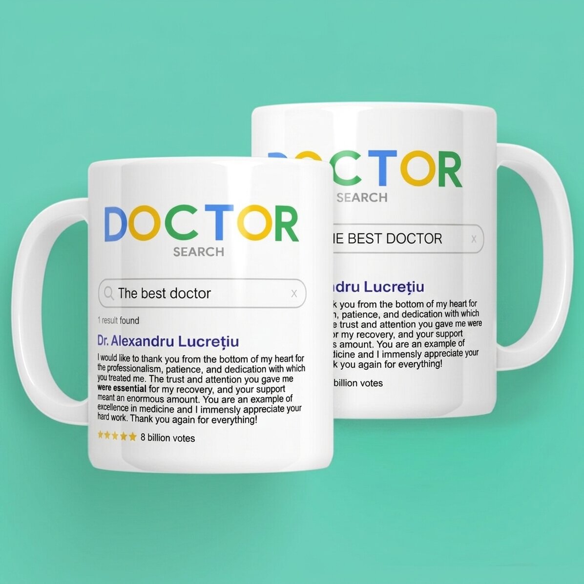 Taza personalizada con texto - Buscar