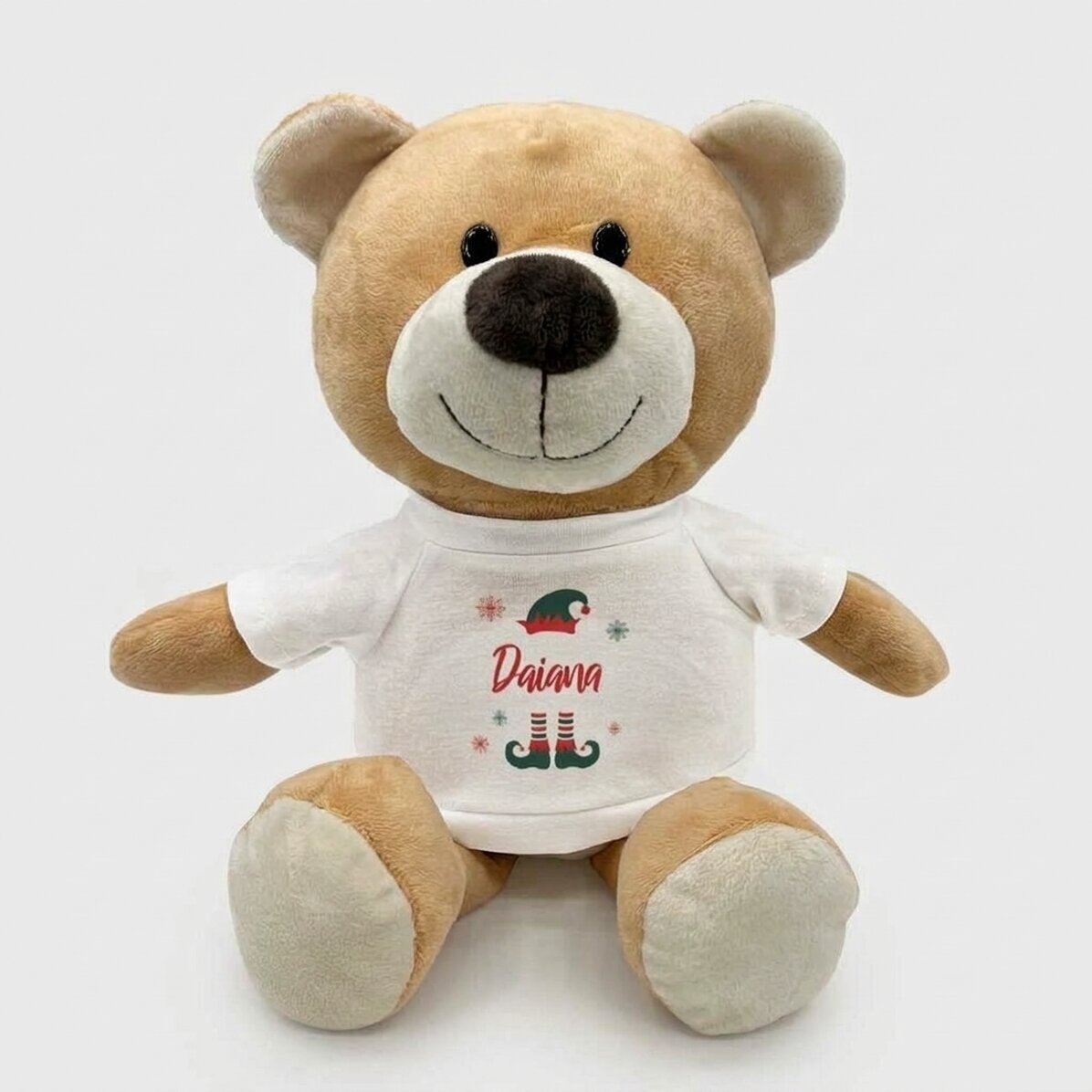 Además, un osito personalizado con texto - Elf
