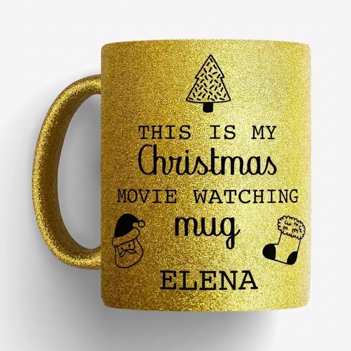 Taza personalizada con mensaje - Película de Navidad