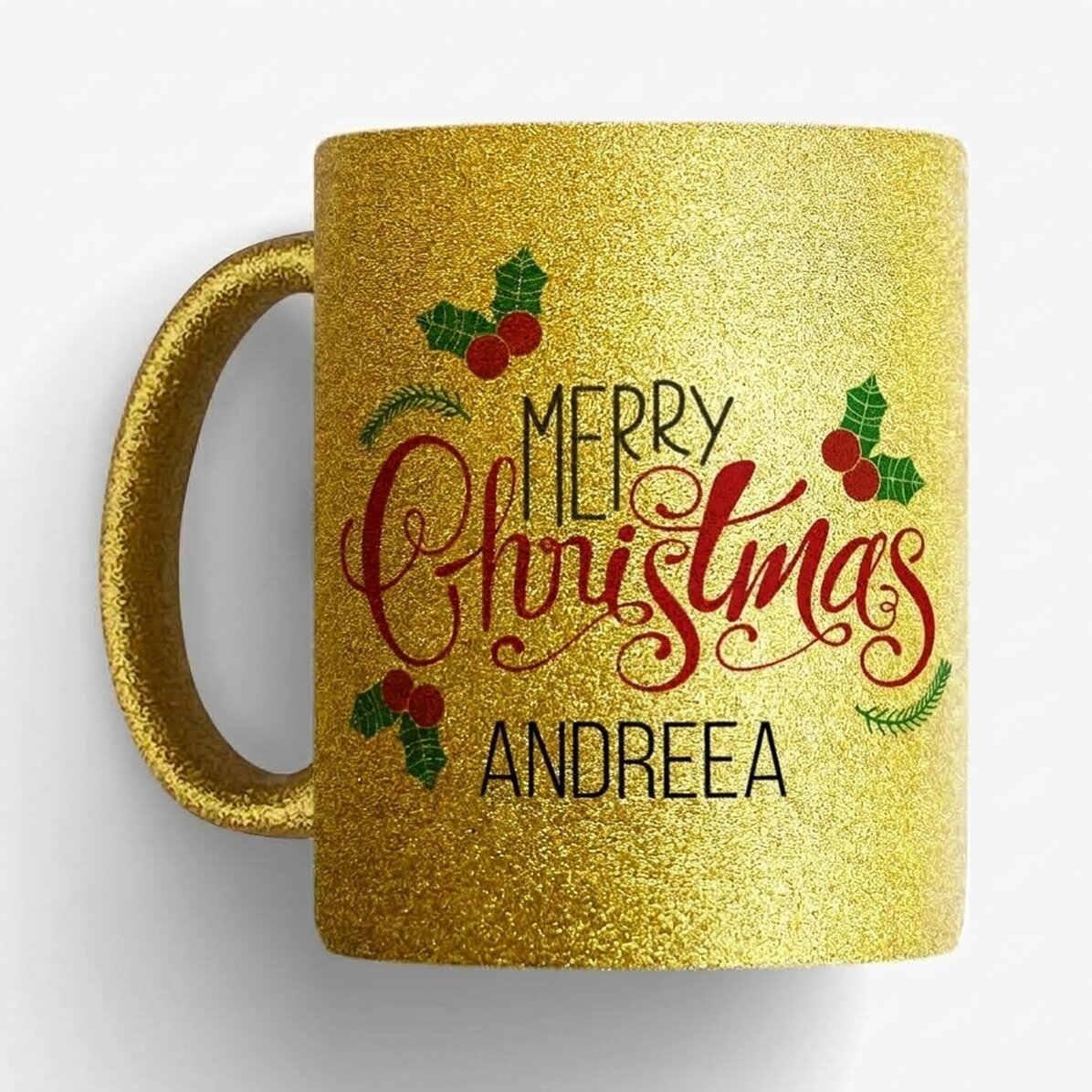 Taza personalizada con nombre - Navidad