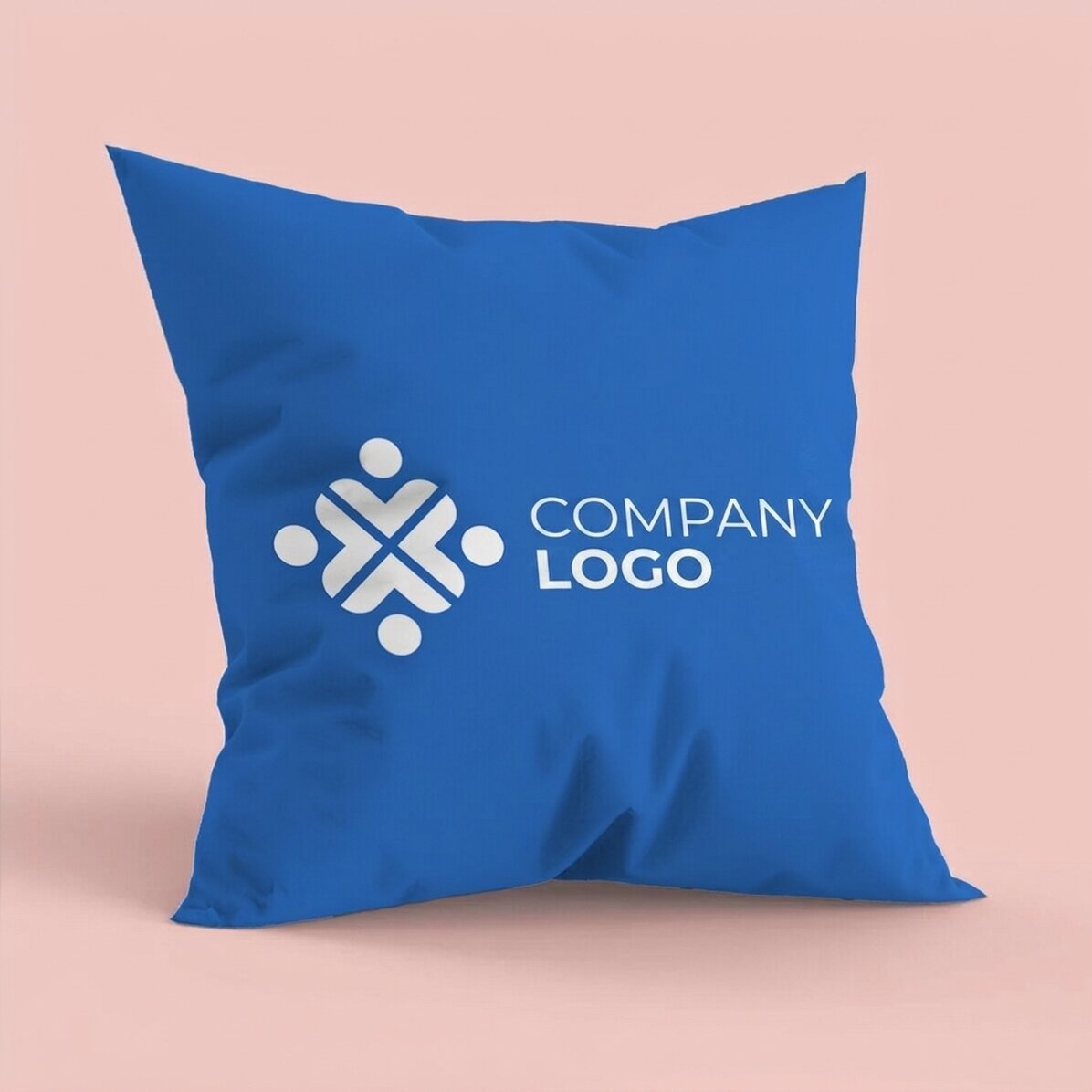 Cojín personalizado con logotipo, tamaño grande