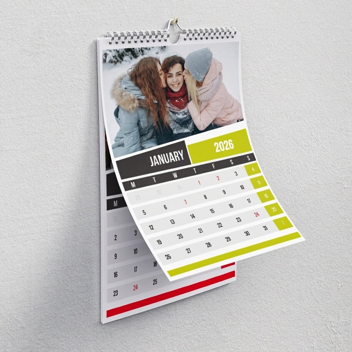 Calendario personalizado: con tus fotos a todo color