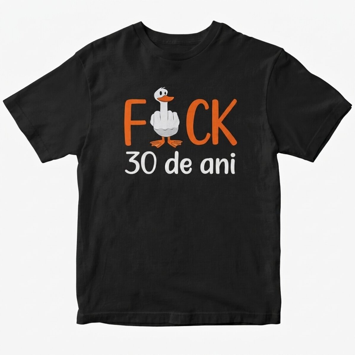Camiseta de algodón personalizada con texto - Duck