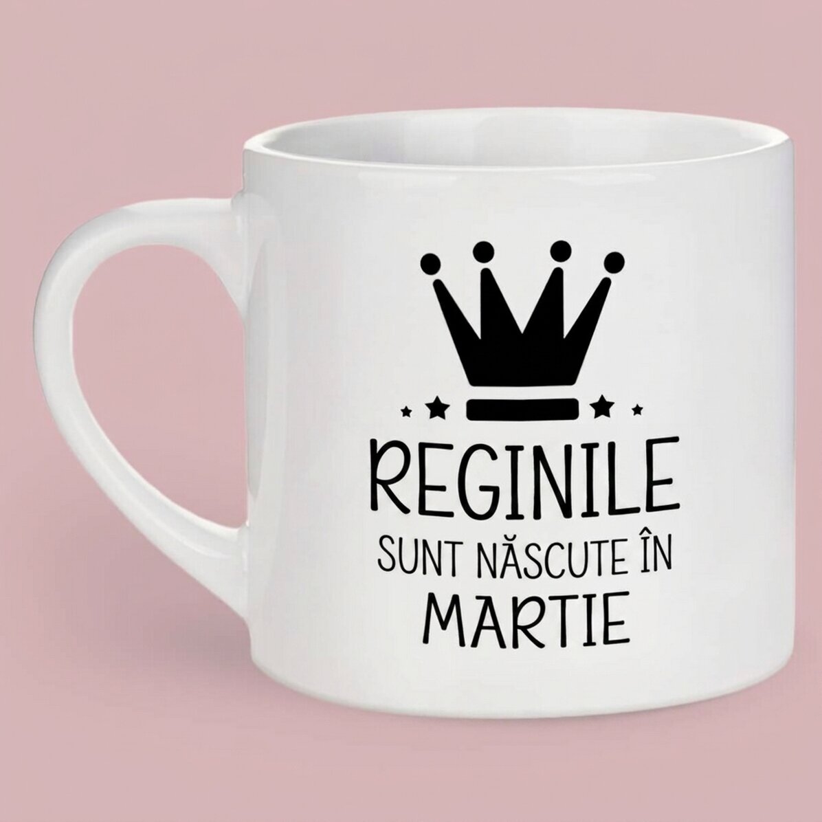 Taza de espresso personalizada con texto - Queens