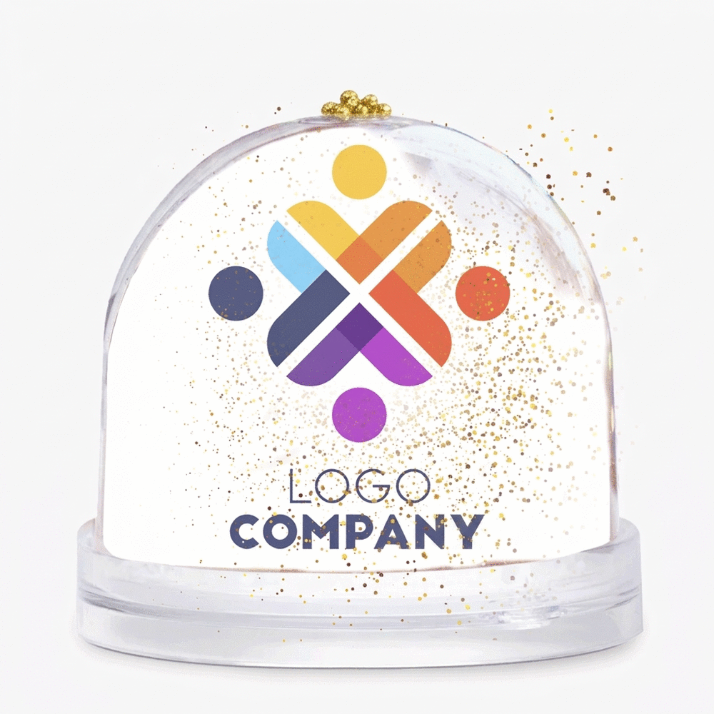 Globo de escritorio personalizado con logotipo