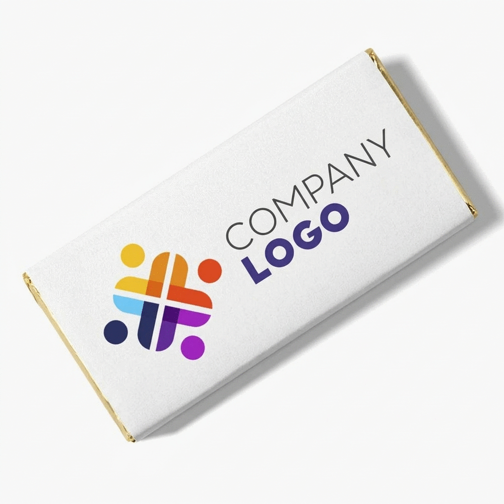 Chocolate personalizado con logotipo