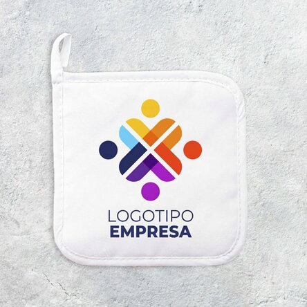 Soporte para ollas calientes personalizado con logotipo