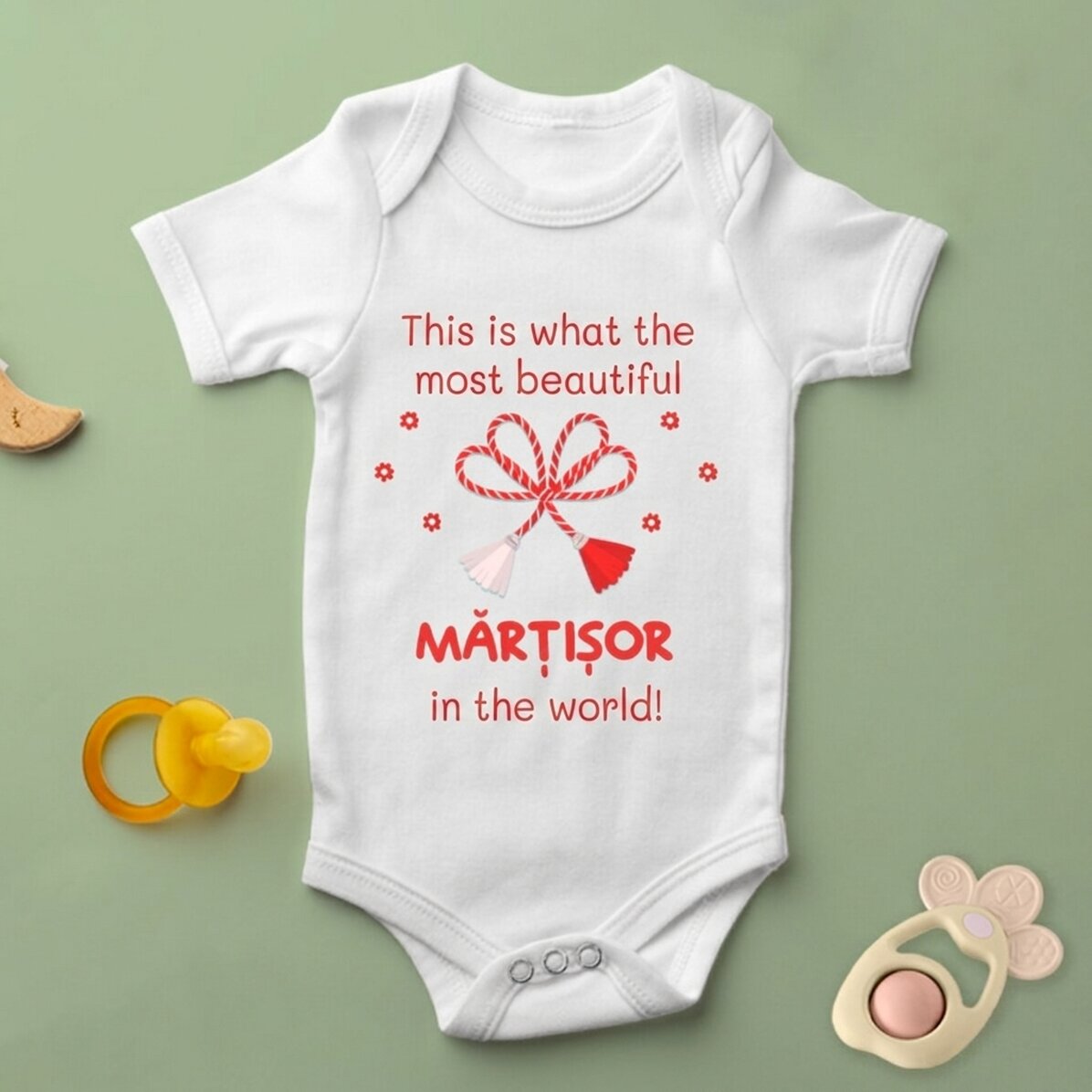 Body para niños personalizado con mensaje
