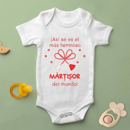 Body para niños personalizado con mensaje