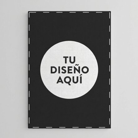 Cuadro en lienzo personalizado con tu diseño - Retrato