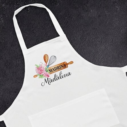Tarjeta personalizada con texto para la madrina - Floral