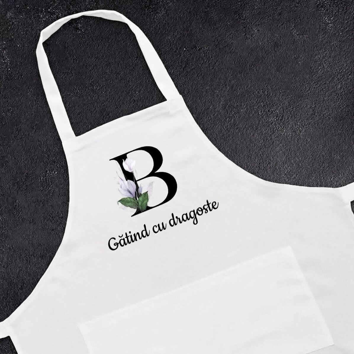 Juego personalizado con iniciales y mensaje - Floral