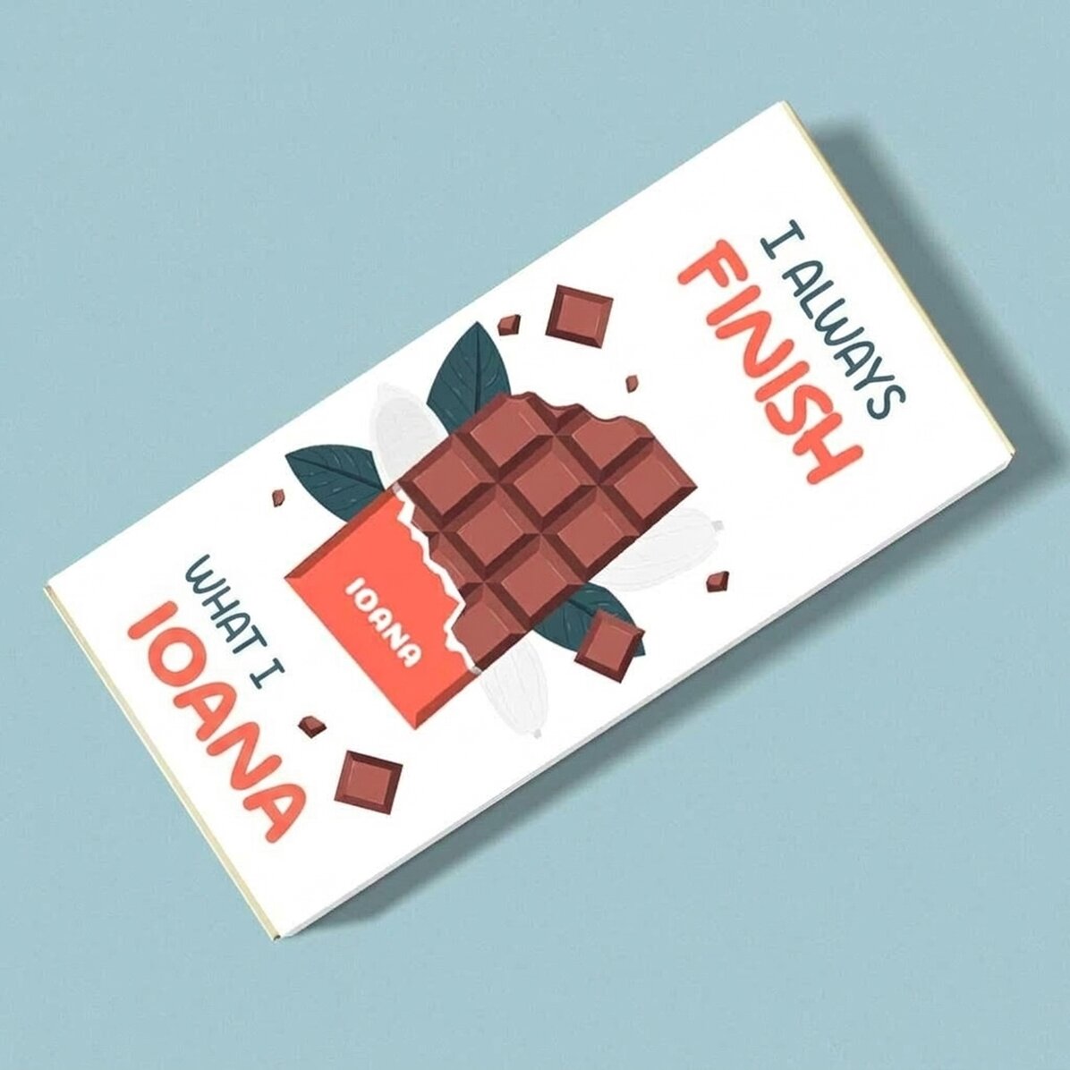 Chocolate personalizado con texto - Always