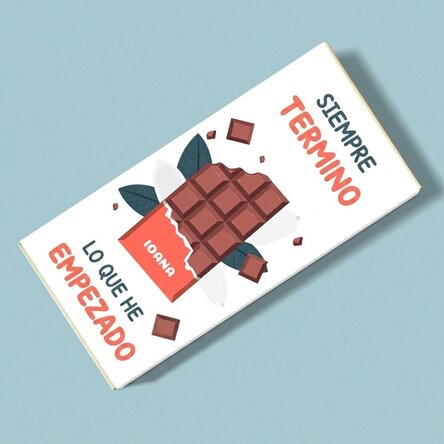 Chocolate personalizado con texto - Always