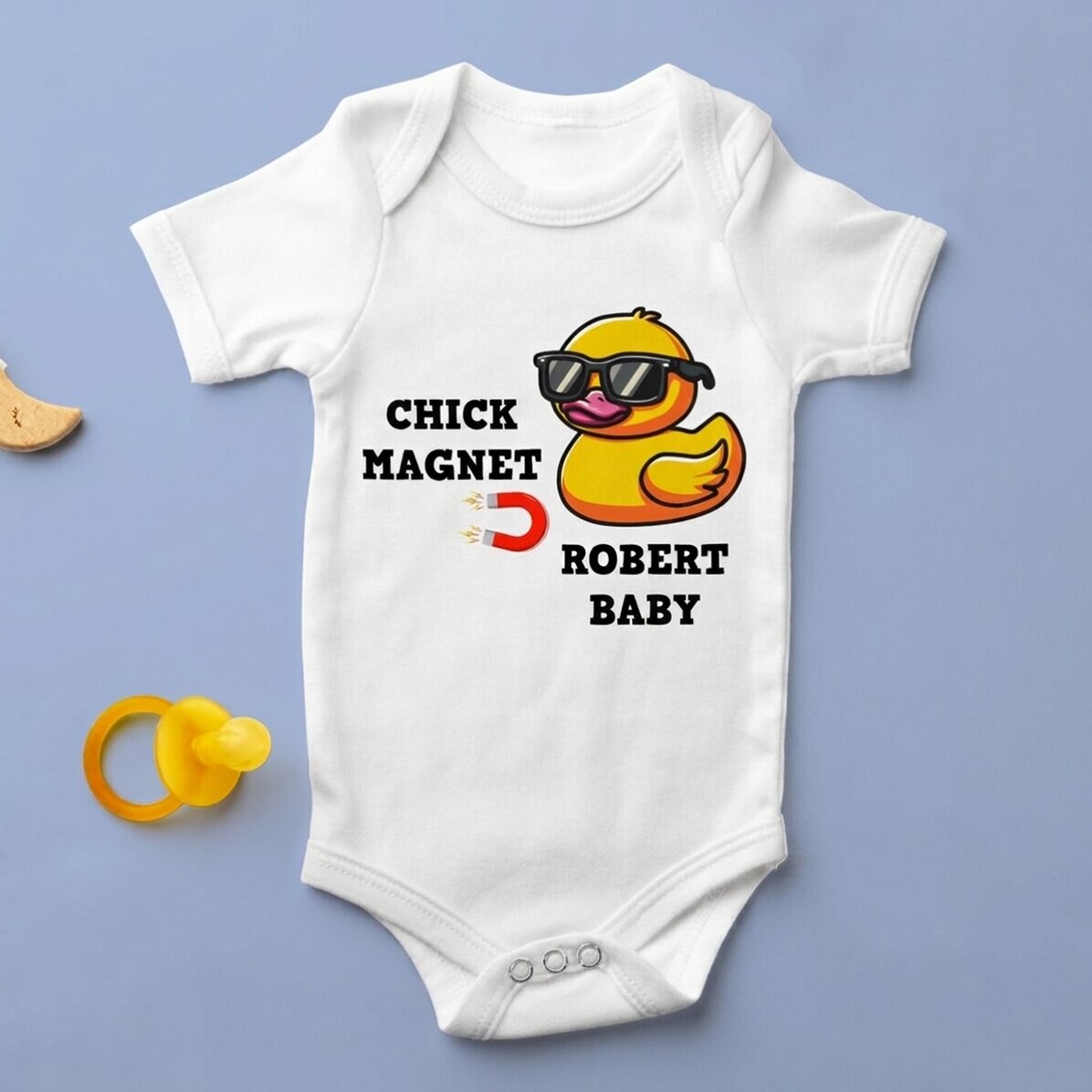 Body para niños personalizado con texto - Chicks