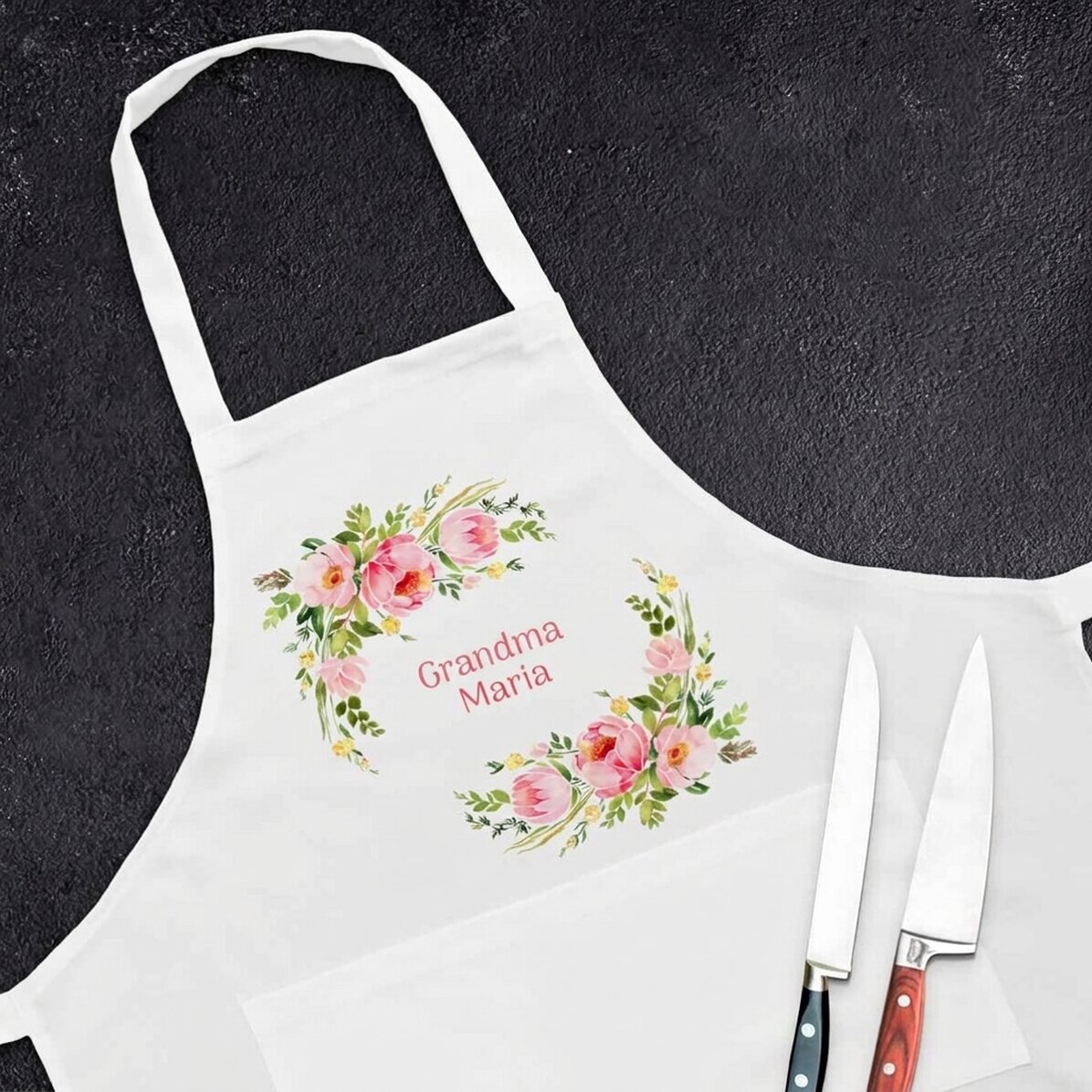 Sorte personalizado con texto - Flores