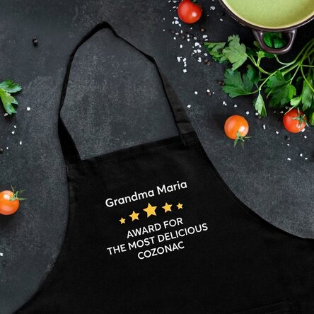 Personalised apron with message - Special prize