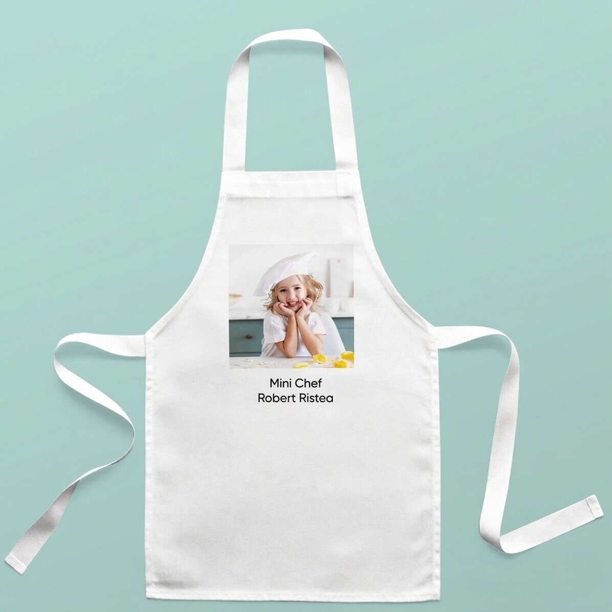 Letrero personalizado para niños con foto y texto