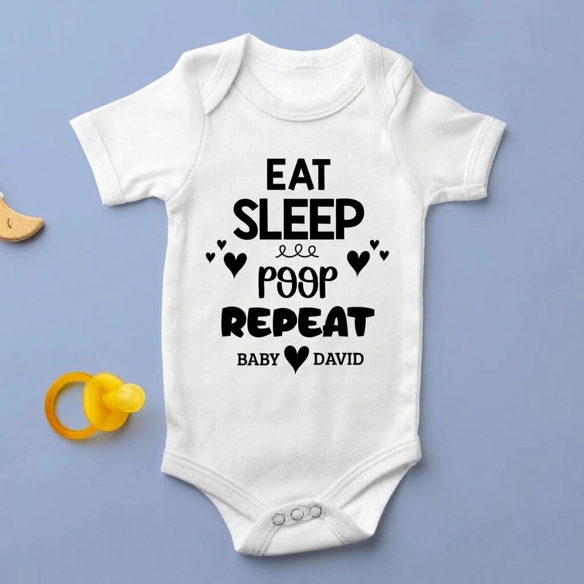 Body para niños personalizado con texto - Repeat