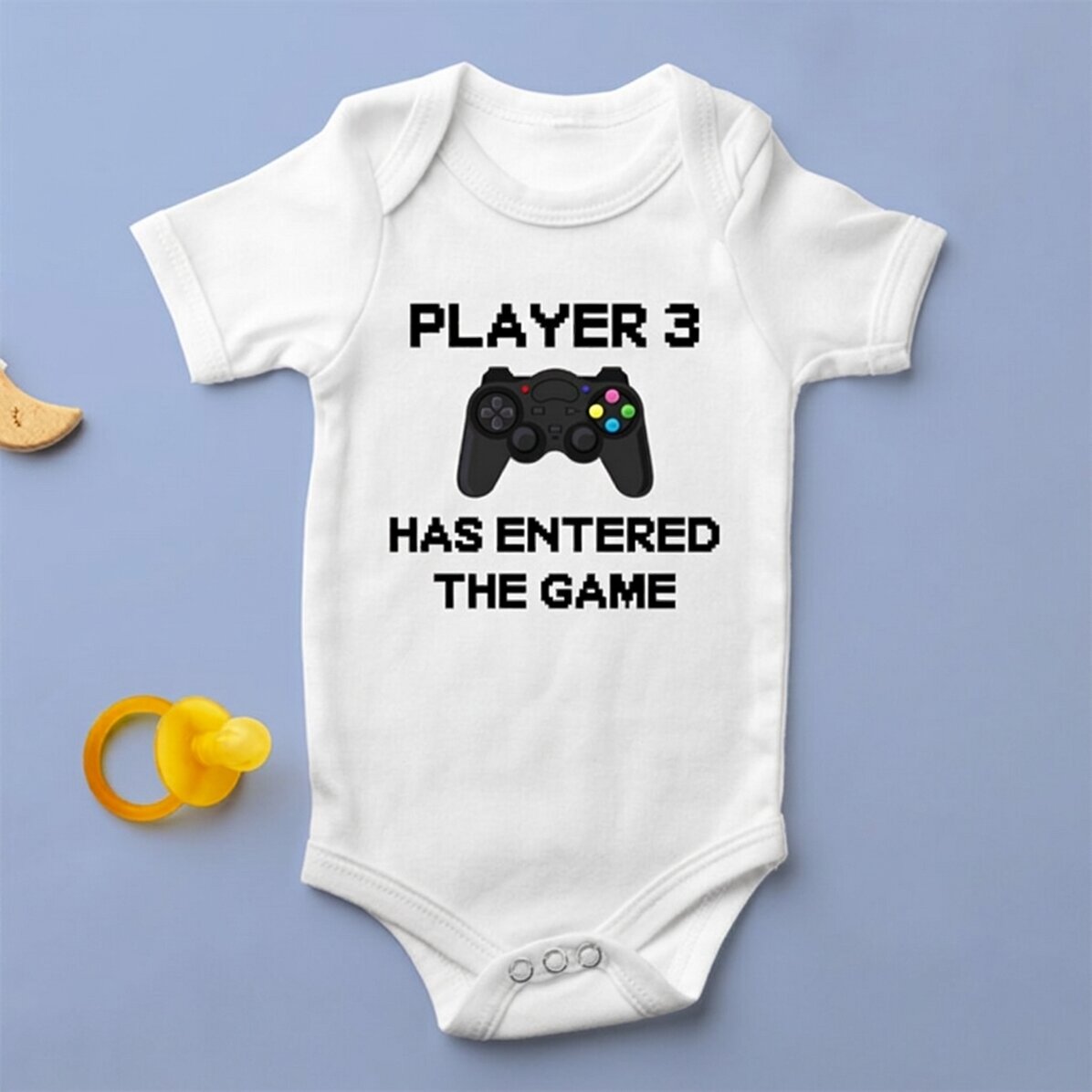 Body para niños personalizado con texto - Player