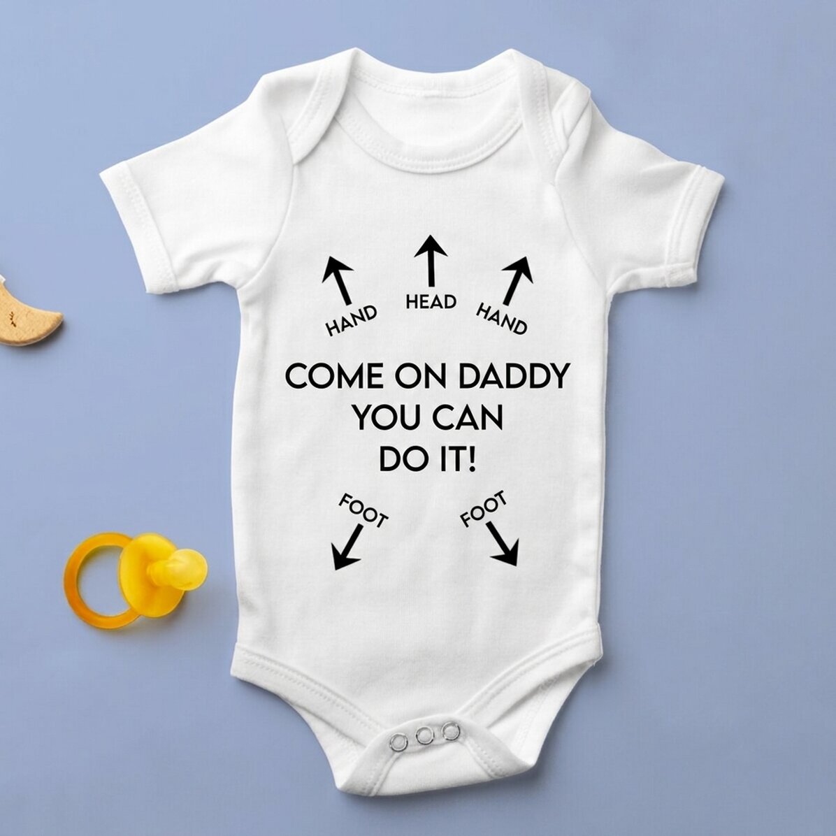 Body para niños personalizado con texto - Instrucciones