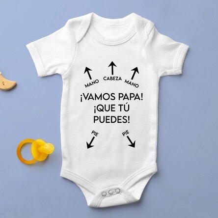 Body para niños personalizado con texto - Instrucciones