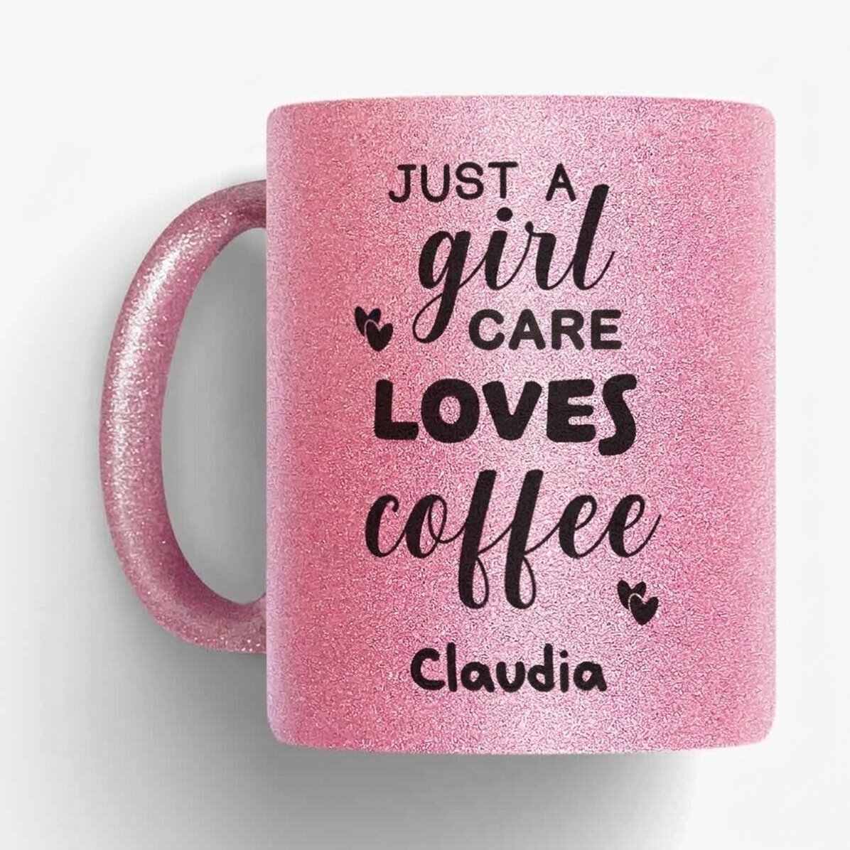 Taza personalizada con texto: «Love»