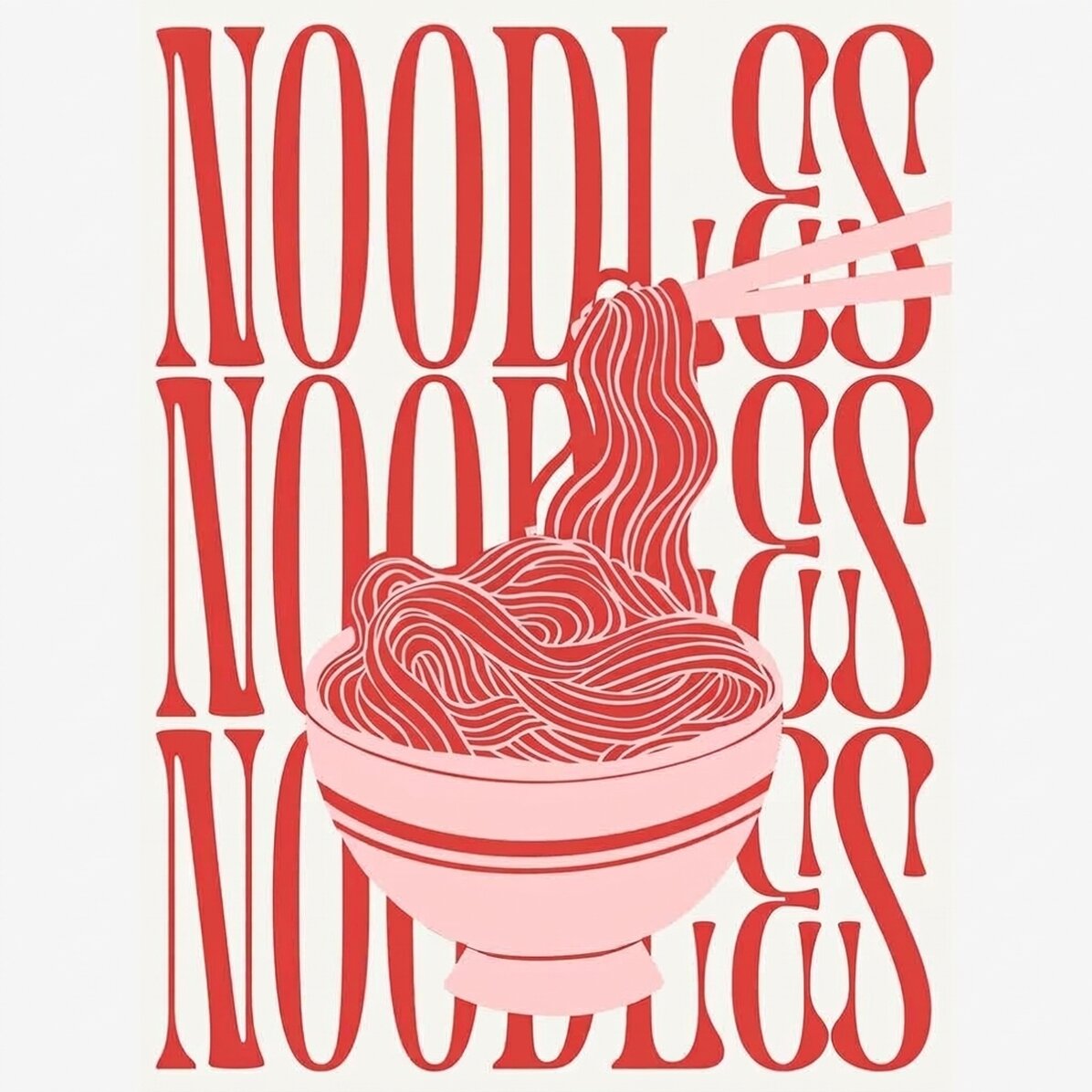 Póster «Noodles Lover»