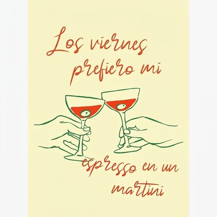 Póster del Espresso Martini