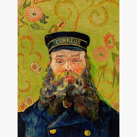 Póster de Vincent van Gogh, «El cartero Joseph Roulin», 1889