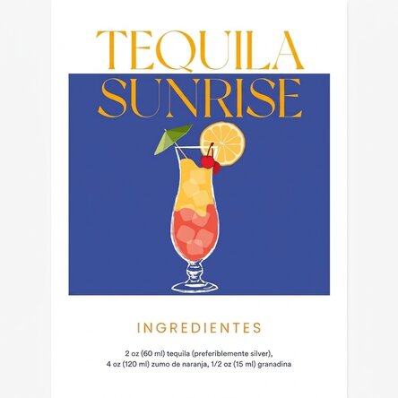 Póster de Tequila Sunrise