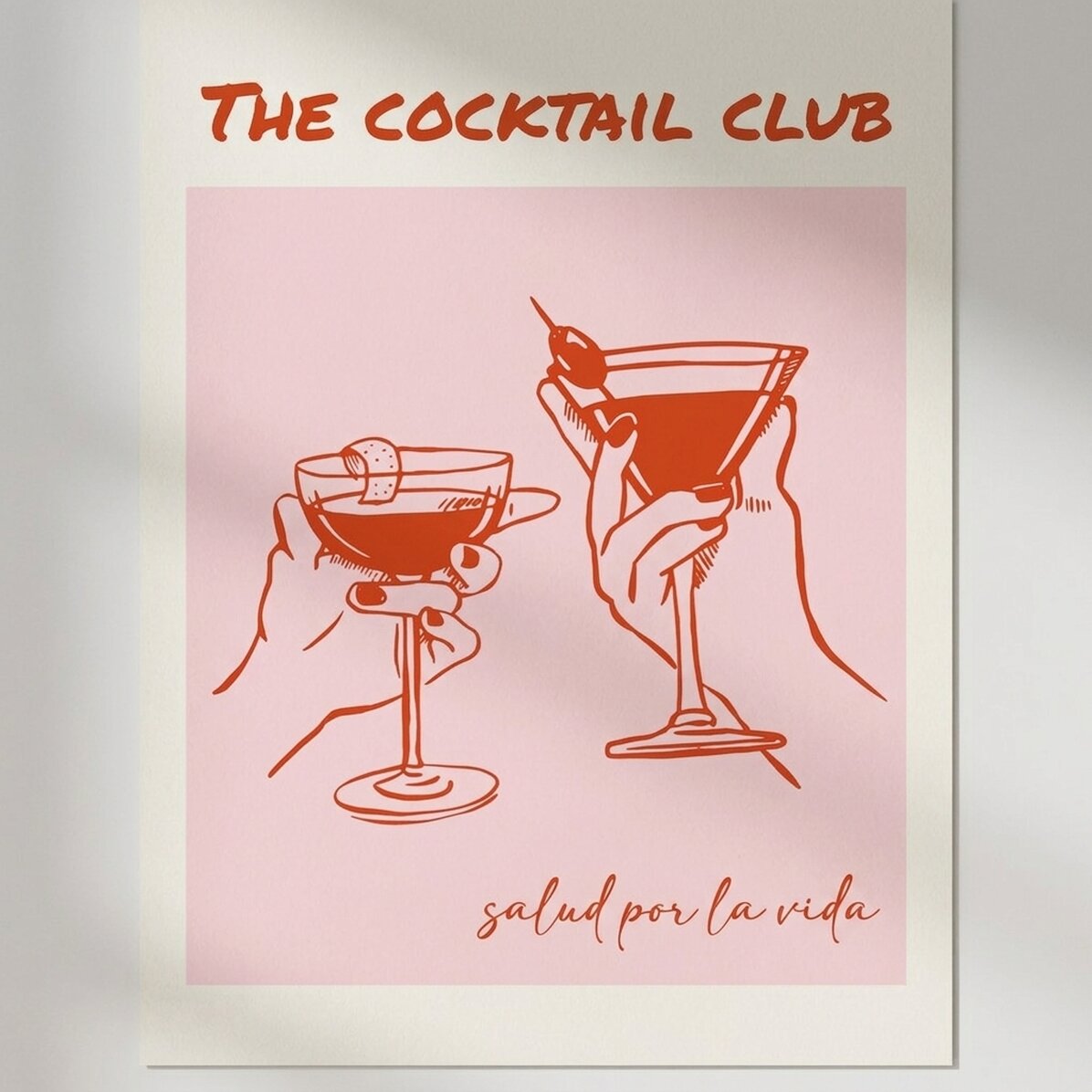Cartel de «The Cocktail Club»