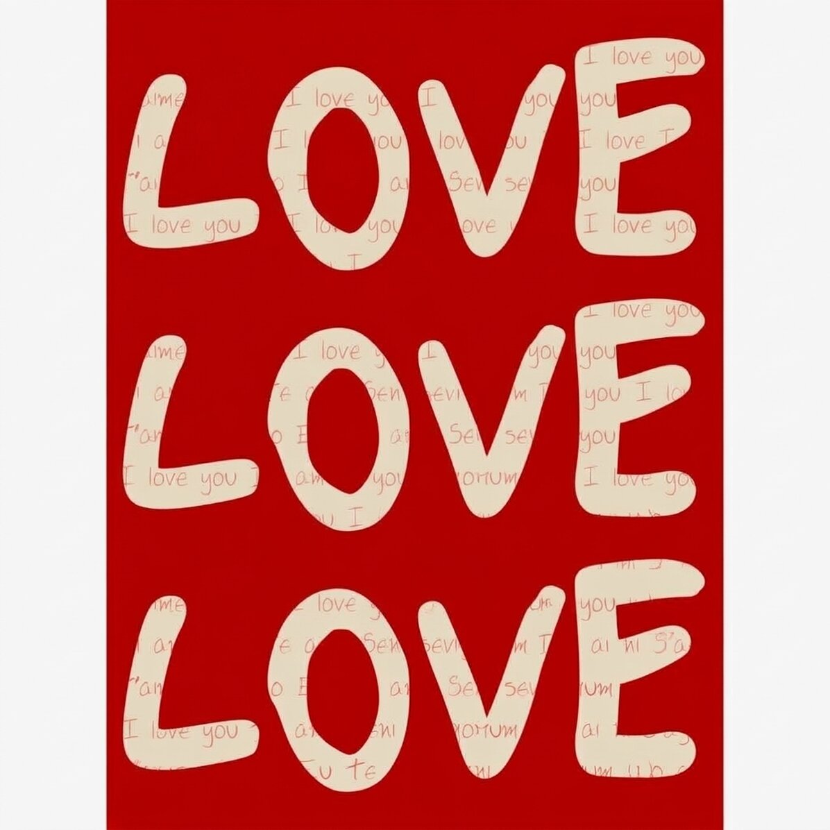 Póster «Love»