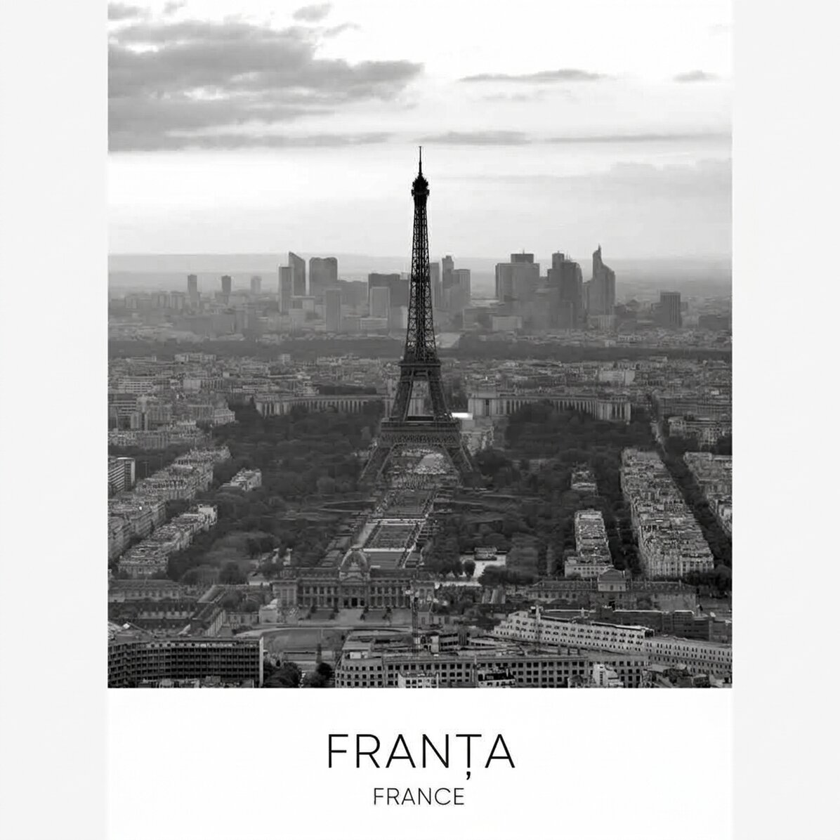 Póster de la Torre Eiffel de París