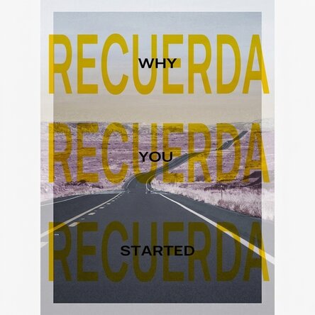 Cartel «Recuerda por qué empezaste»
