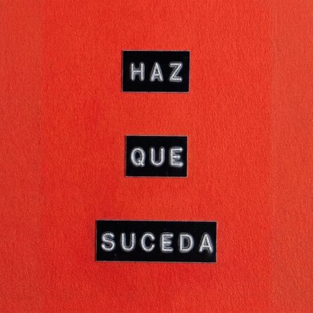 Cartel «Make it happen»