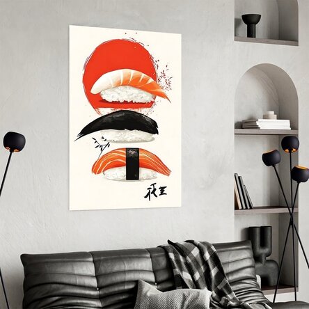 Póster «Sushi art»