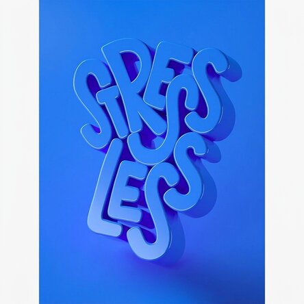 Póster «Stress Less»