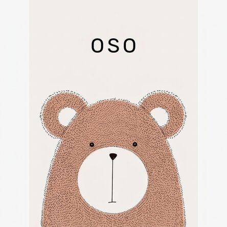 Cartel del oso