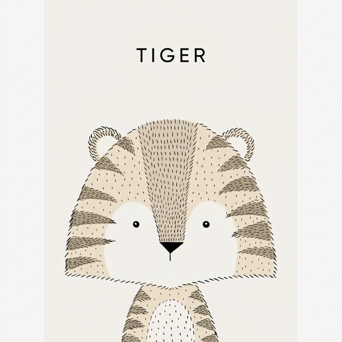 Póster del tigre