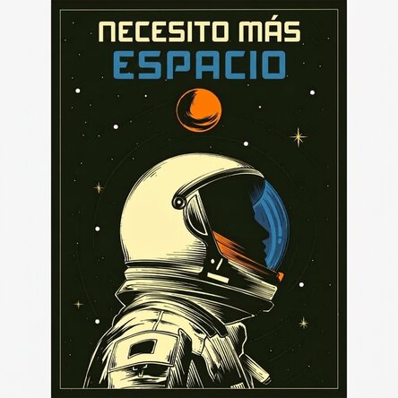 Cartel «Espacio»