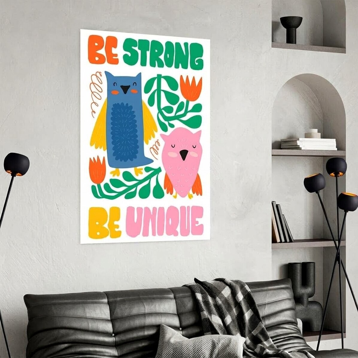 Póster «Strong & unique»