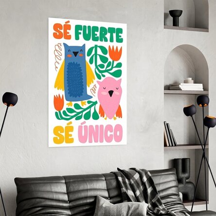 Póster «Strong & unique»