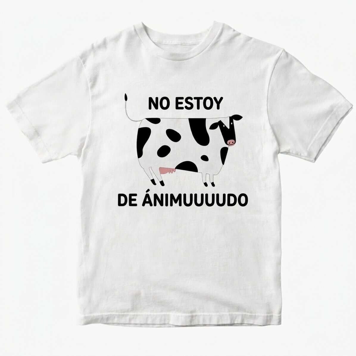 Camiseta de algodón personalizada - Not in the MOOd